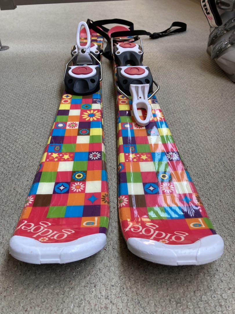大人用ファンスキー98cm ブーツ25cmのすぐに滑れるセット
