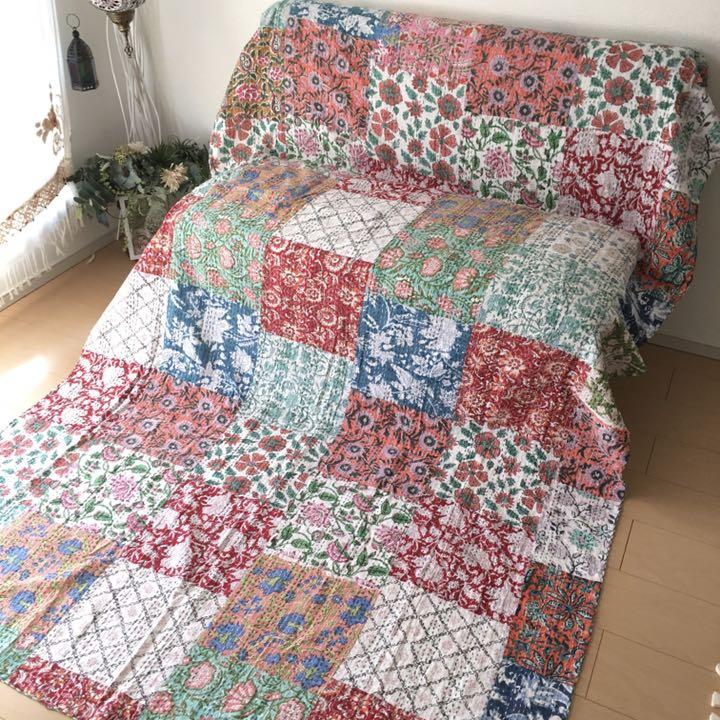 キルティン 98 ブロックプリントパッチワーク np8Tk-m15529303482 カンタキルト らくメルカ