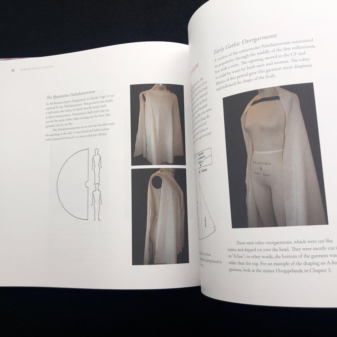 時代衣装のドレーピング 技法書「Draping Period Costumes」