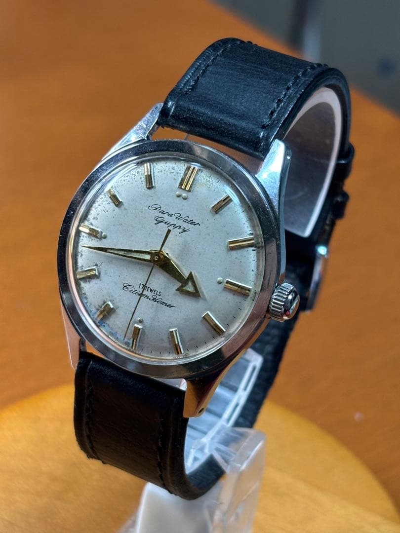 シチズン ホーマー グッピー手巻きアロー針 1960年代製 OH済み シチズン ホーマー グッピー手巻きアロー針 1960年代製 OH済み