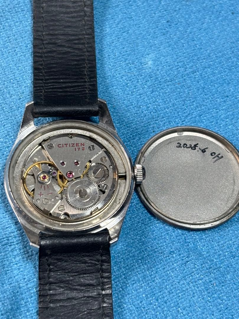 シチズン ホーマー グッピー手巻きアロー針 1960年代製 OH済み シチズン ホーマー グッピー手巻きアロー針 1960年代製 OH済み