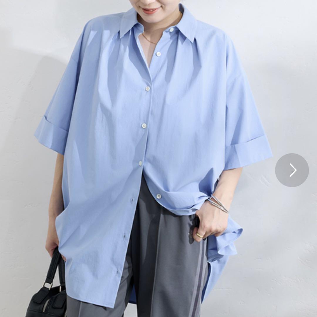 JOURNAL STANDARD【＆FUNCTION】タイプライタービッグシャツ 追加》【＆FUNCTION】【接触冷感/UVカット】タイプライター