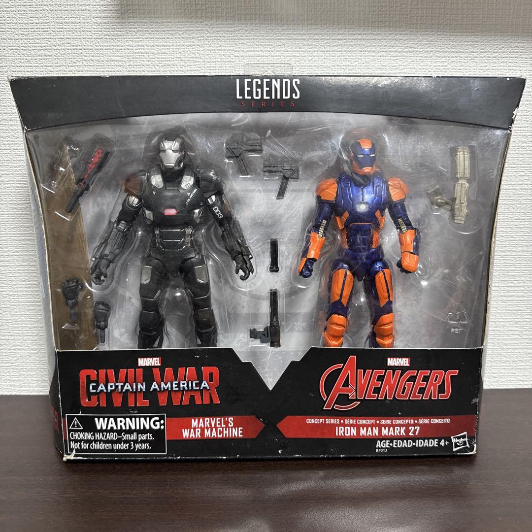 マーベルレジェンド ウォーマシン＆アイアンマン マーク27 2パック