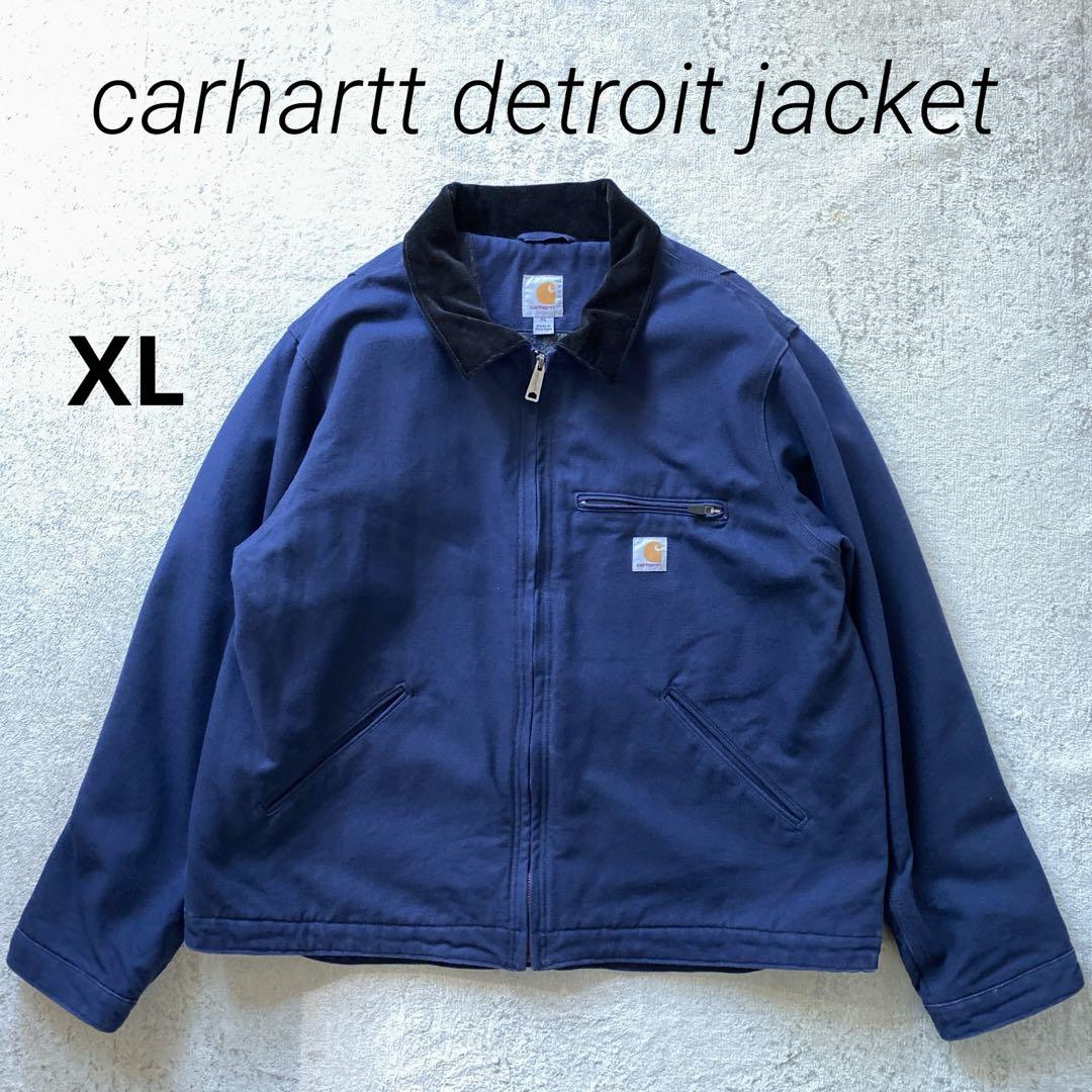 carhartt detroit jacket navy XLニカラグア製