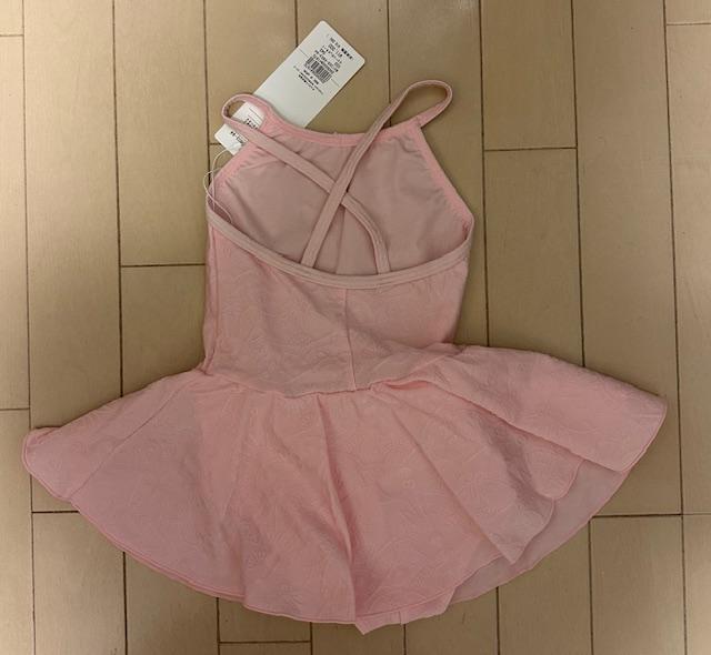 新品 チャコット スカート付 レオタード バレエ 120K ピンク