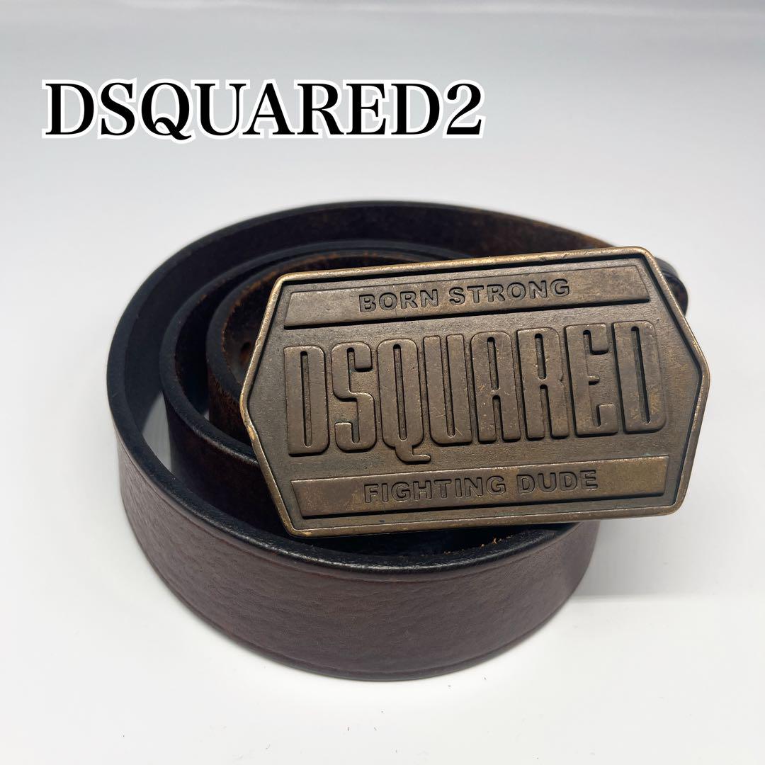 DSQUARED2　ディースクエアード　ベルト DSQUARED2 ディースクエアード メンズレザーベルト / BEM0564
