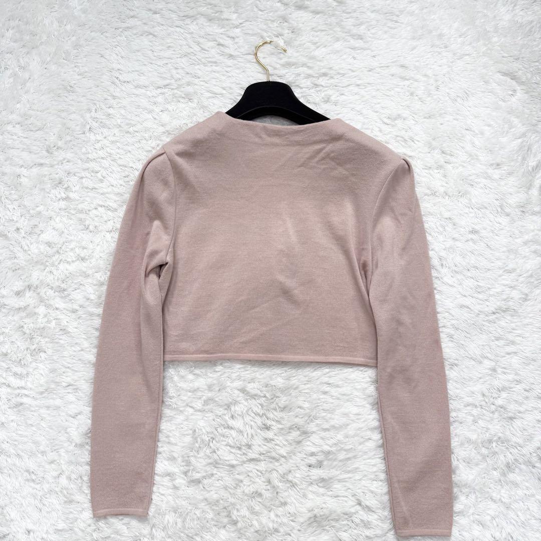 【美品✨】ルネ　カーディガン　パール　現行　38