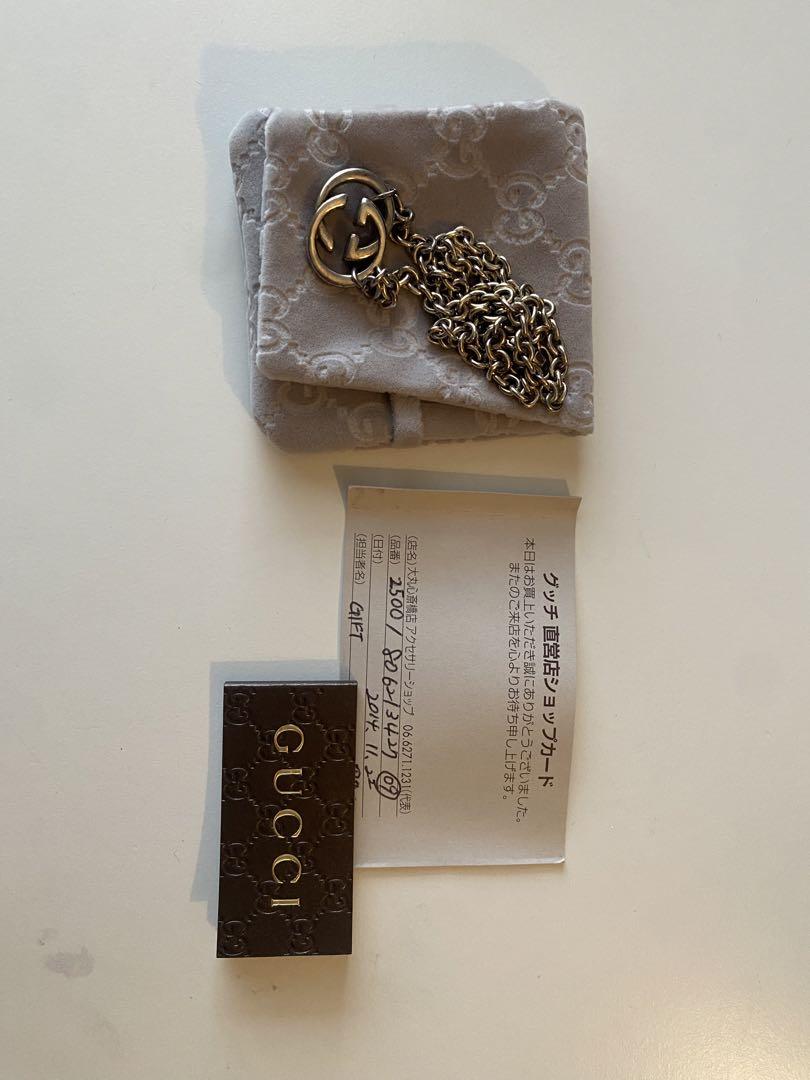 GUCCI ロゴペンダント ネックレス