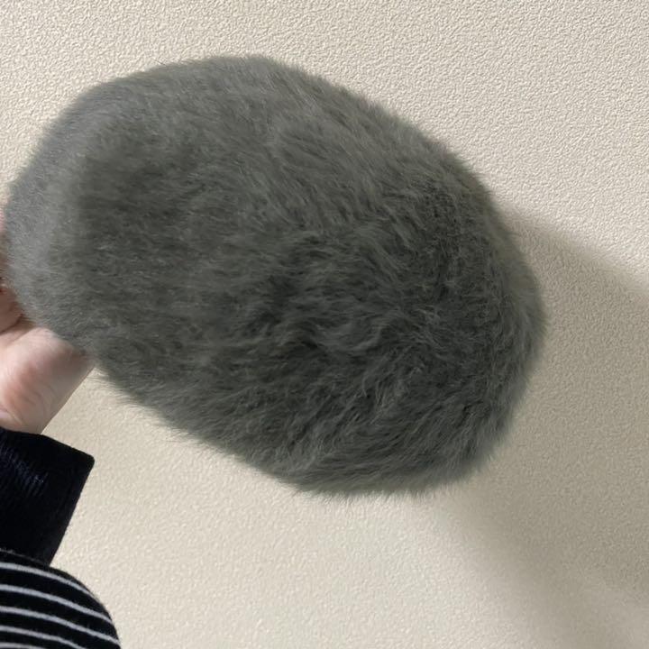 美品 vintage KANGOL ファー ベレー帽 希少 カラー 帽子