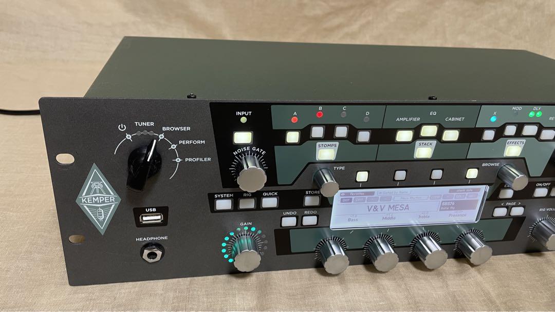 Kemper Profiler Power Rackパワーアンプ搭載モデル
