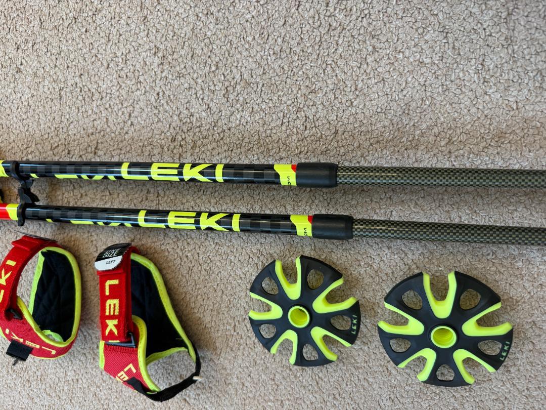 LEKI レキ スキーストック ベノム バリオ 3D 95～125cm - メルカリ