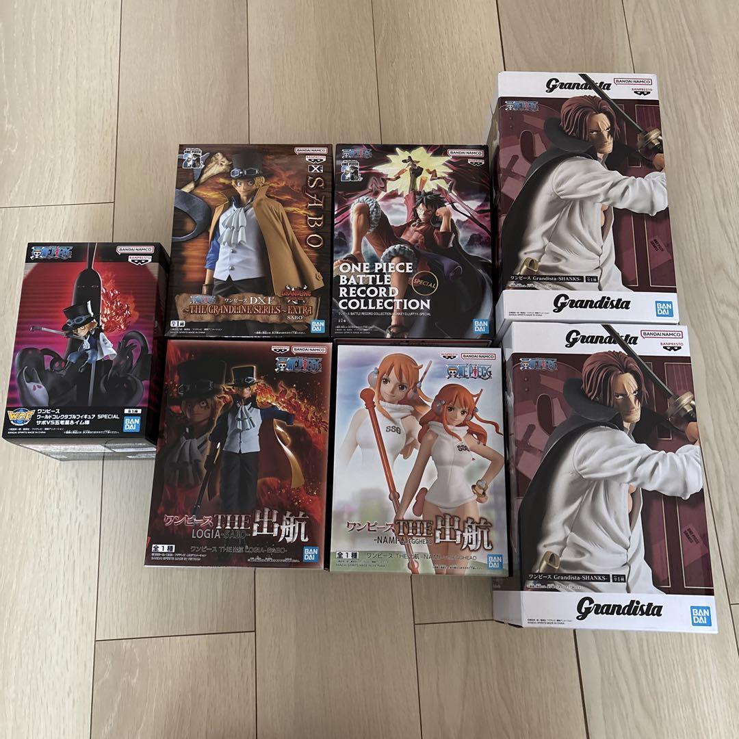 期間限定セール 新品未開封】ONE PIECE フィギュア 7点セットセット まとめ売り コミック・アニメ
