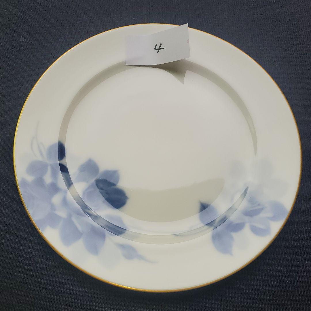 大倉陶園　ブルーローズ　20cm　皿　OKURA CHINA　9枚
