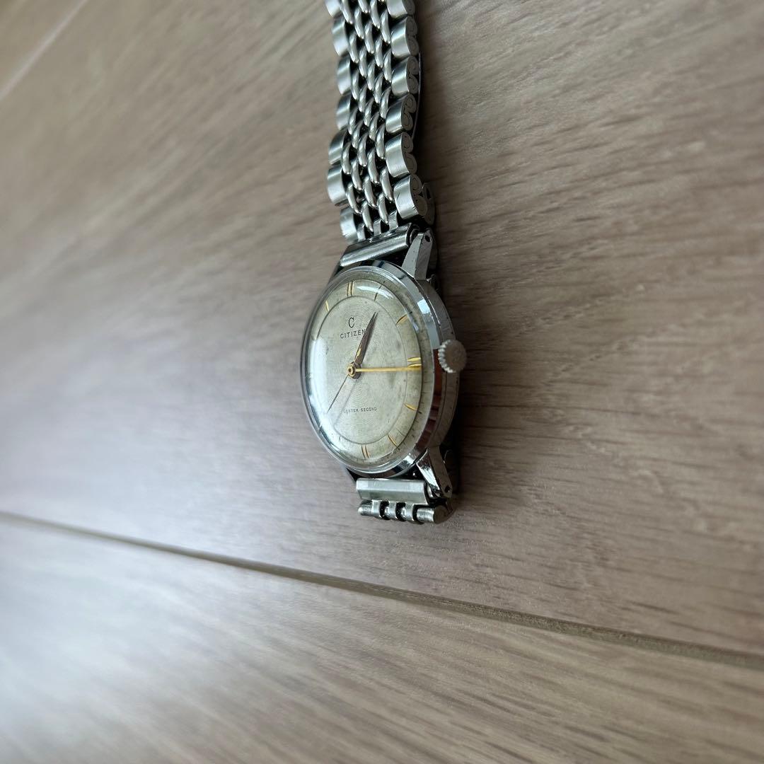 50s〜60s old センターセコンド CITIZEN 手巻き時計 機械式時計