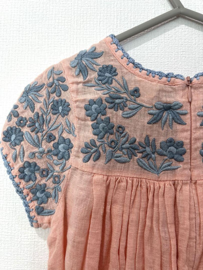 み*み様 apolina Stevie Dress Pale Rose 2-3y