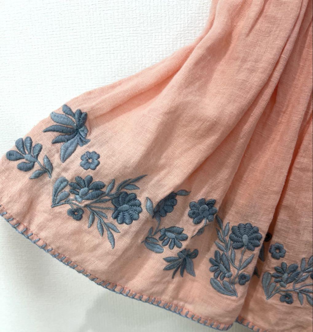 み*み様 apolina Stevie Dress Pale Rose 2-3y