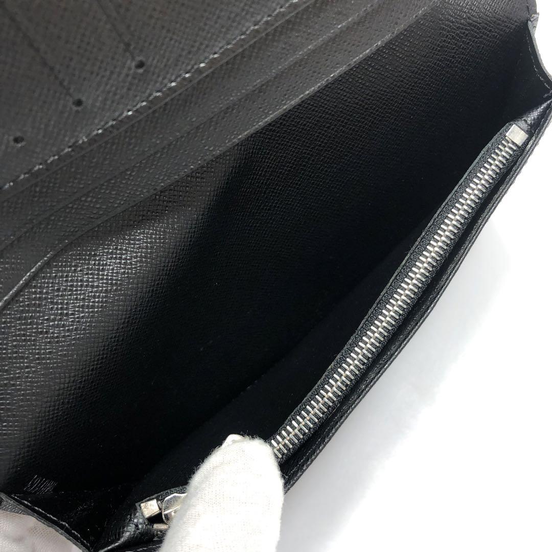 ルイヴィトン N62665 ダミエ グラフィット ポルトフォイユ ブラザ 長財布