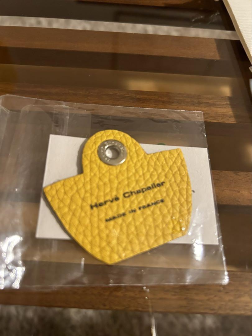 美品　新品　オマケ付 エルベシャプリエ　120LTR レザーチャームLサイズ