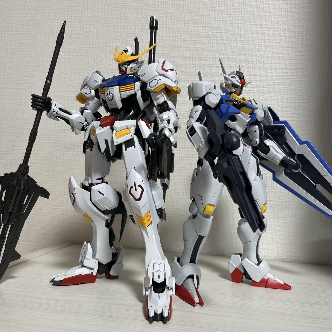 MG バルバトス、フルメカニクス エアリアル【組立済】