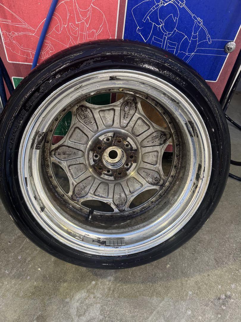 か*ま様 18インチ シルバー 5スポークホイールセット