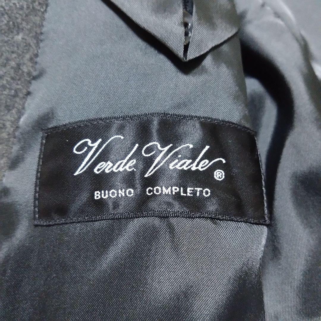 【未使用 タグ付き】 Verde Viale ダブルチェスターコート カシミア混