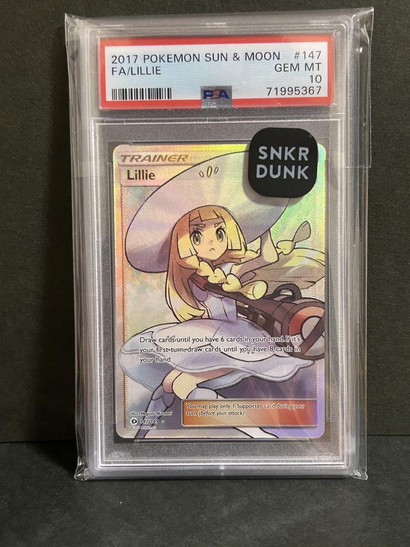 ポケモン - 【PSA10】リーリエ 英語版 SR仕様 147/149 ポケモンカード 帽子リーリエ SR PSA10 英語版 147/149 - メルカリ