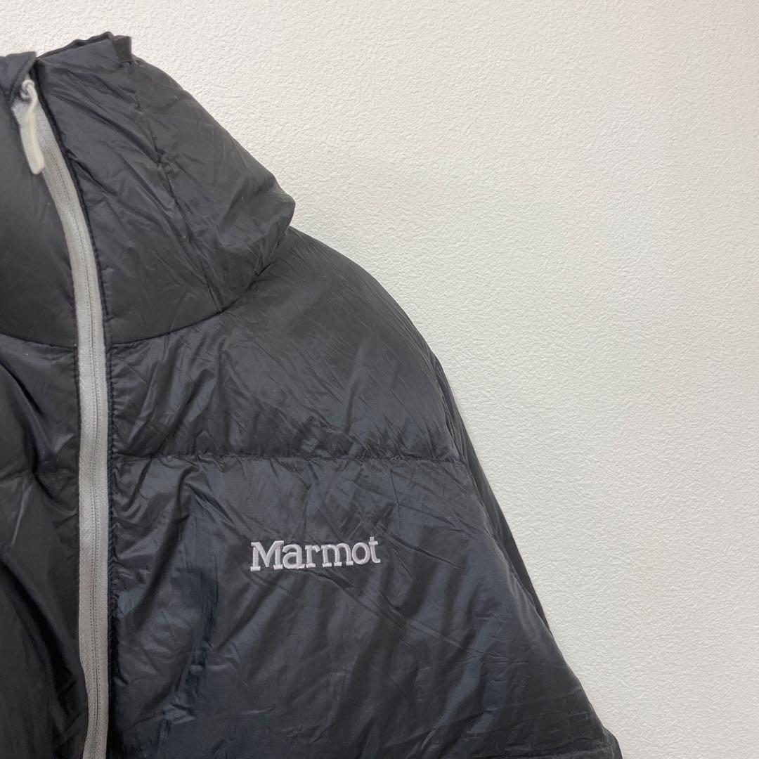 Marmotブラック ダウンジャケット Marmot ダウン ダウンジャケット 「Marmot/マーモット」 別注