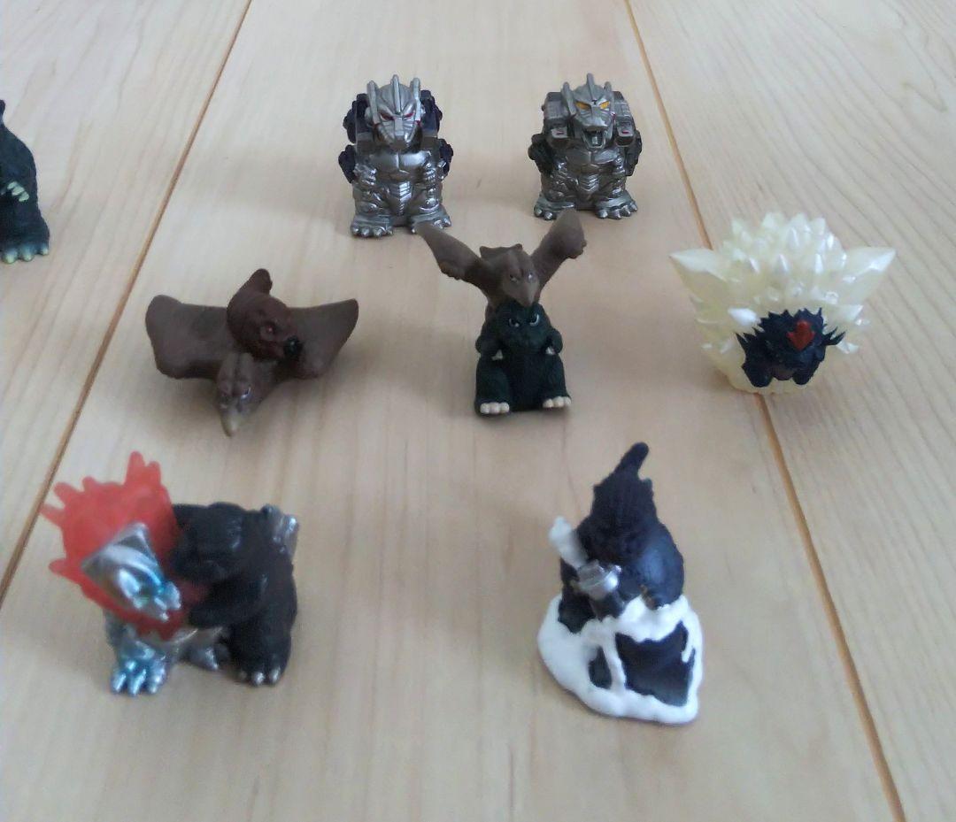 ゴジラ怪獣王倶楽部 ゴジラなど 13種セット ミニソフビ 指人形