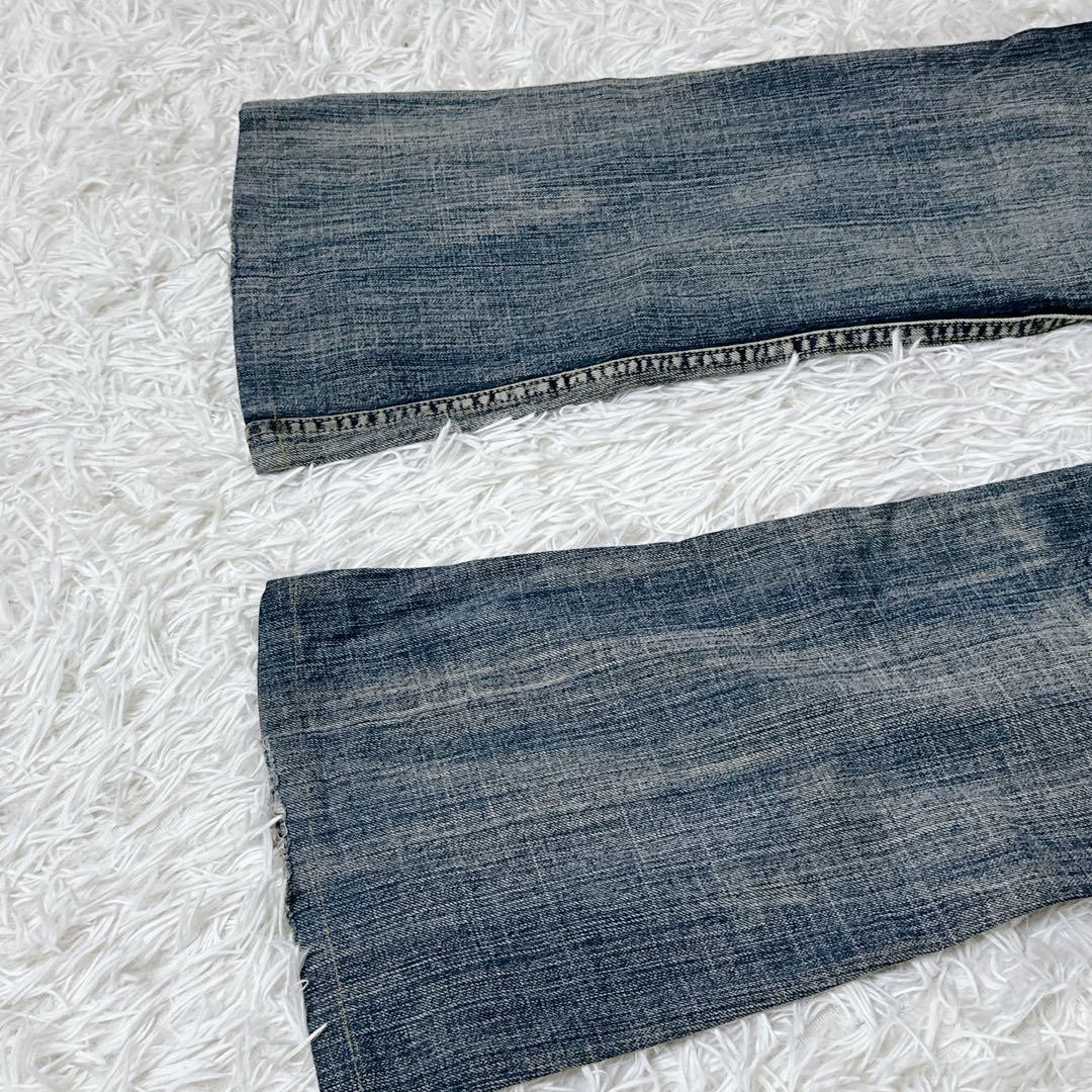 希少　トルネードマート　トライバル刺繍　ブーツカット　デニム　ジーンズ 希少 トルネードマート トライバル刺繍 ブーツカット デニム
