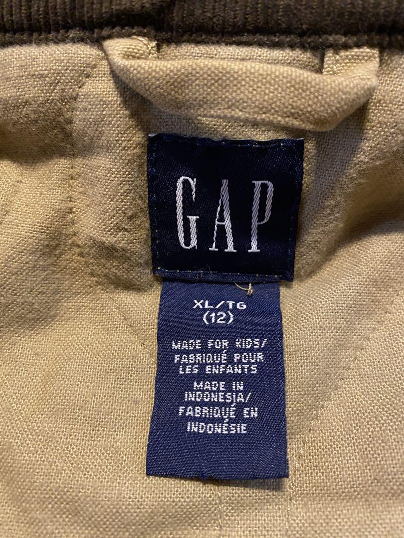 OLD GAP 襟コーデュロイ コットン　ワーク　ジャケット ダック 古着