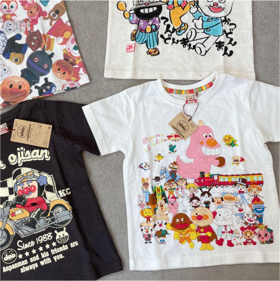 ついに再販開始 新品アンパンマン だだんだん ドキンちゃん なかま集合tシャツ トップス Tシャツ カットソー Kl Lka No