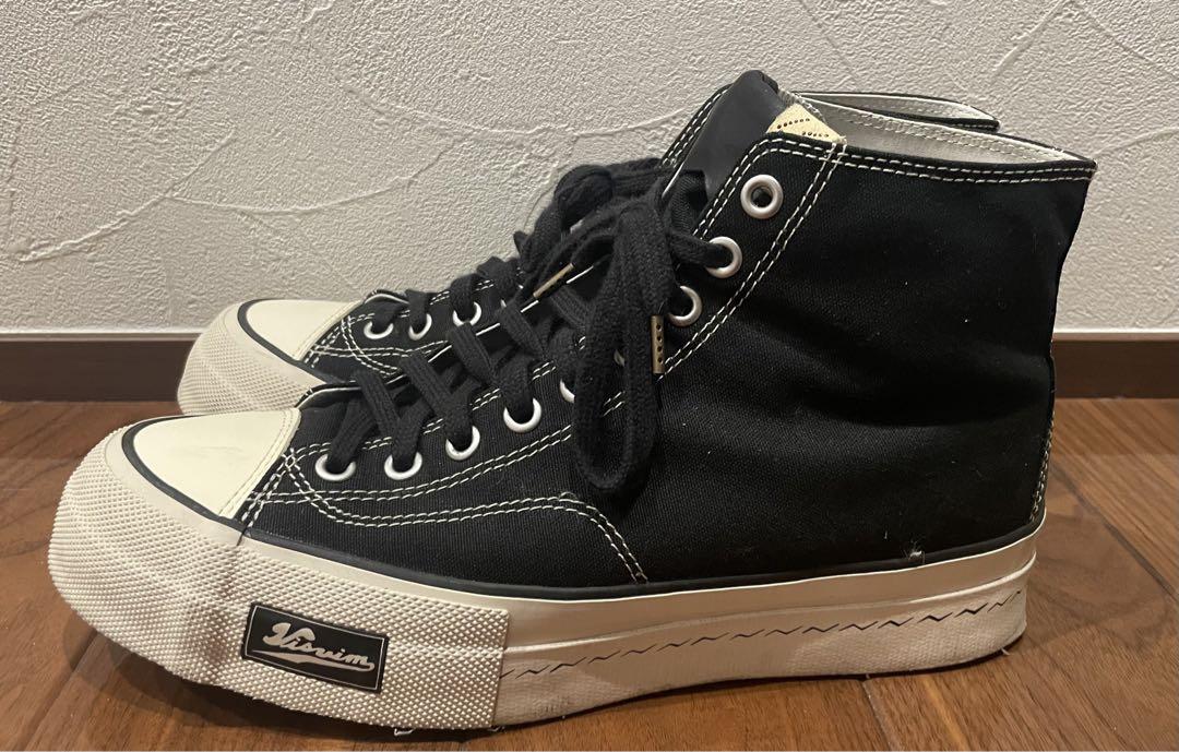 靴 visvim SKAGWAY HI CANVAS PATTERN