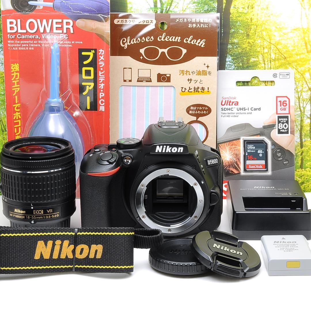 ニコン D5600☆タッチ操作＆Bluetooth搭載☆2176