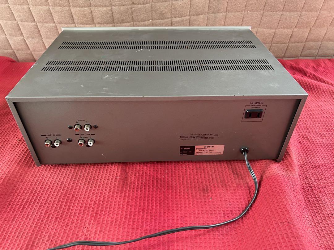 希少SONYソニーステレオカセットデッキTC-K96R再生&オートリバイス動作品