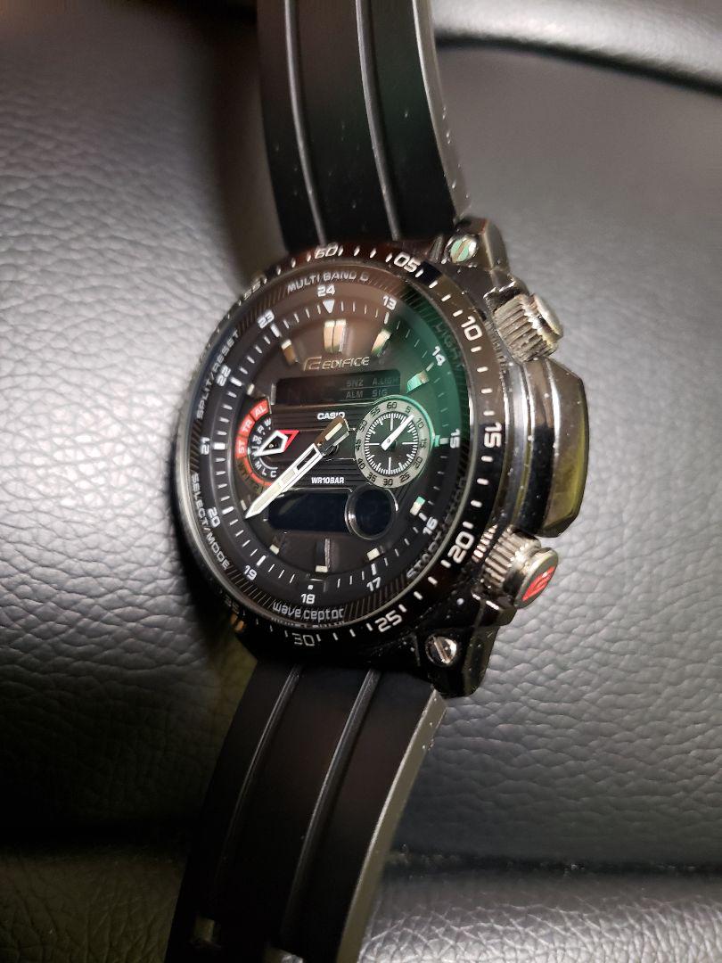 マルチバンド6+タフソーラー★カシオ　エディフィス ECW-M300 正常稼働品