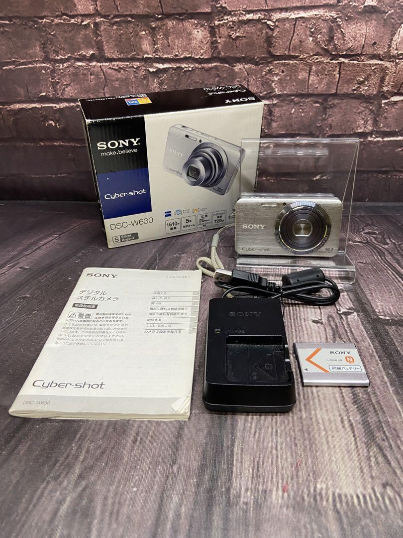 動作品　SONY Cyber-shot DSC-W630 デジタルカメラ