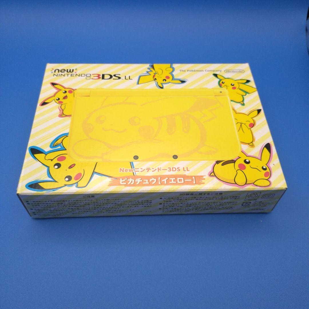 美品】【動作確認済】New Nintendo 3DS LL ピカチュウイエロー