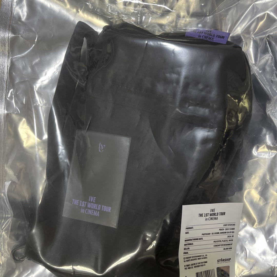 IVE cinema POPUP ペンライトバック トレカ