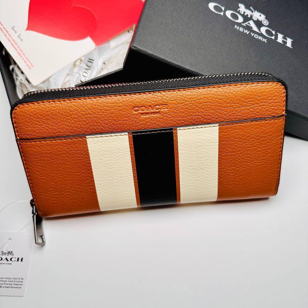 Coach長財布　コーチ長財布　袋付き