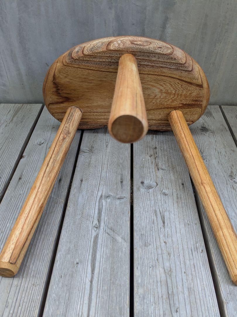 手作りスツール　そら豆型　座面高47cm