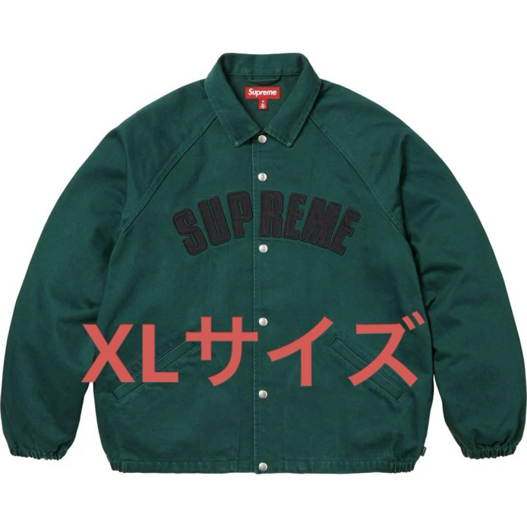 Supreme Arc Denim Coaches Jacket Green