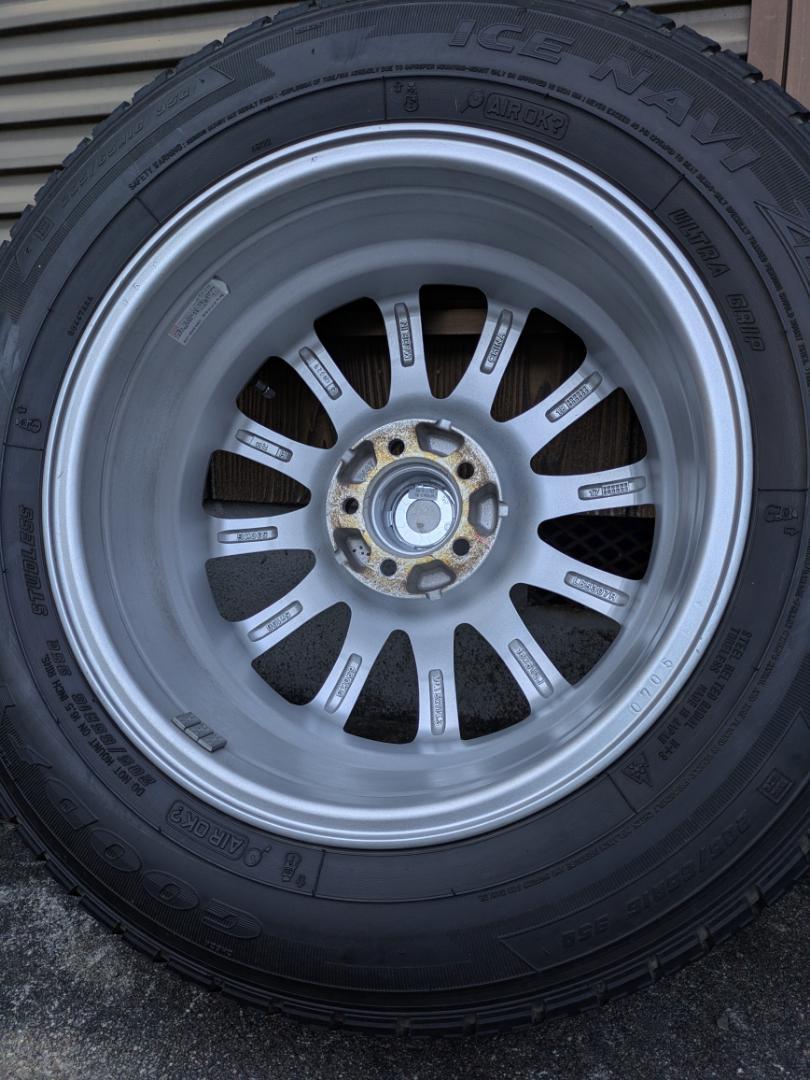 専用品★スタッドレスタイヤ・ホイールセット　205/65R16 グッドイヤー★