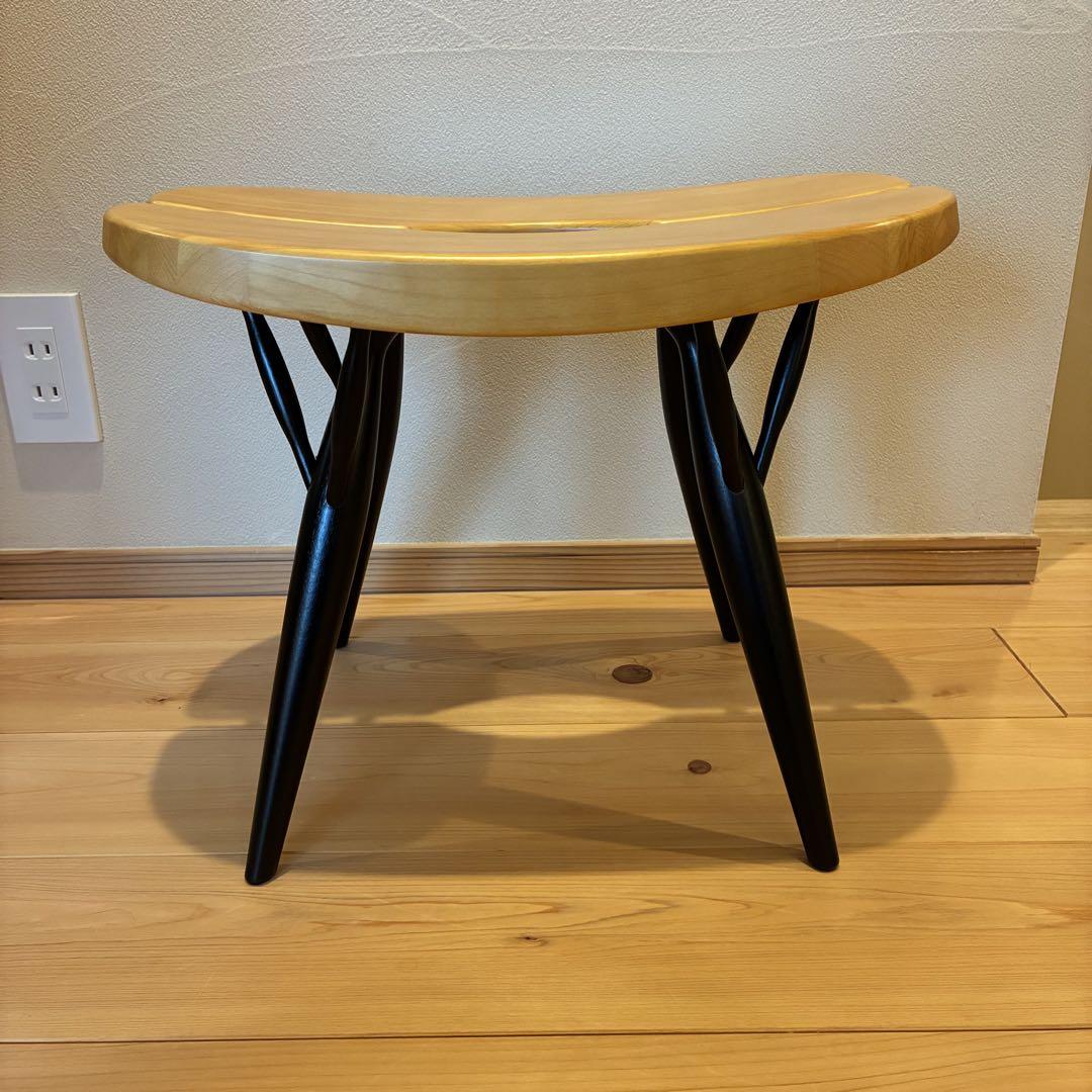 【美品】artek ピルッカ スツール （ハニー✖️ハニー）３５センチ Pirkka stool artek 廃盤 ハニー×ブラック 35cm ピルッカ - メルカリ