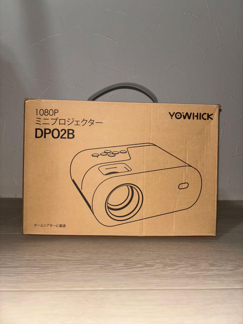 YOWHICK DP02B ミニプロジェクター 1080P