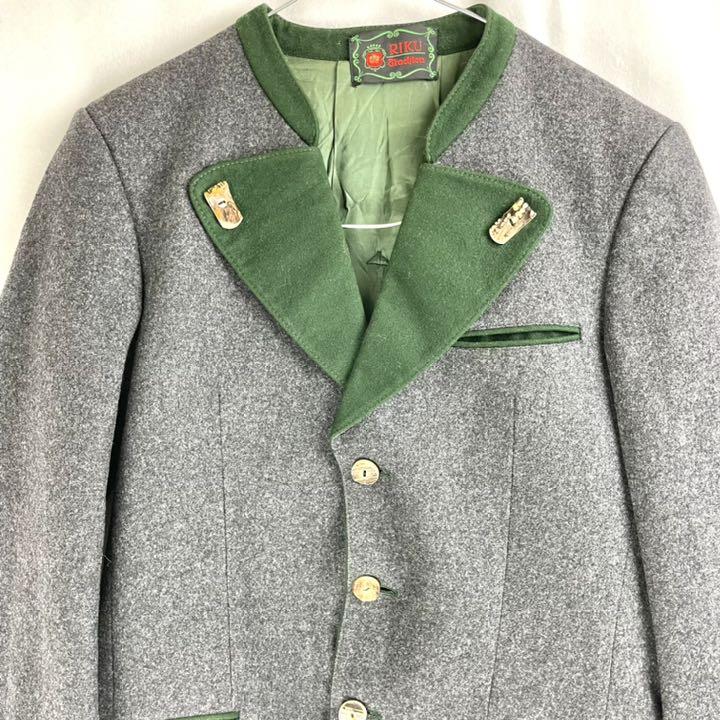 80s RIKU MODELL Tirolean Wool Jacket