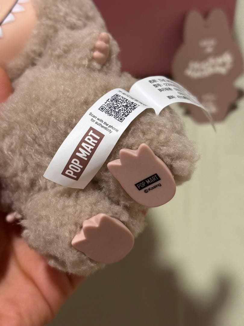 正規品】 LABUBU ラブブ マカロン Toffee - メルカリ