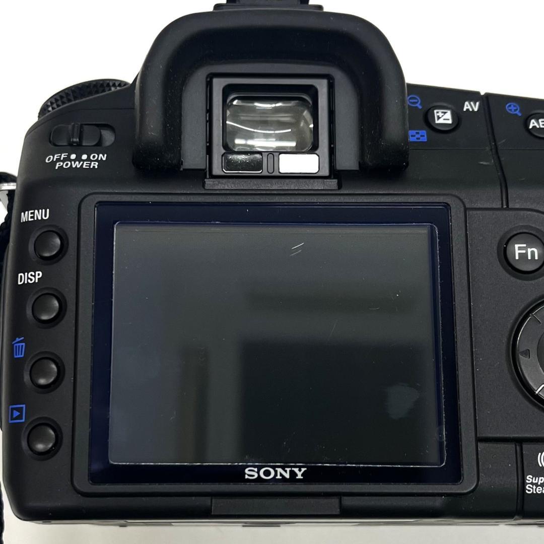 SONY DSLR-A200 ブラック 超望遠ダブルズームセット 動作確認済み SONY ソニー α200 DSLR-A200 ブラック 超望遠ダブルズームセット