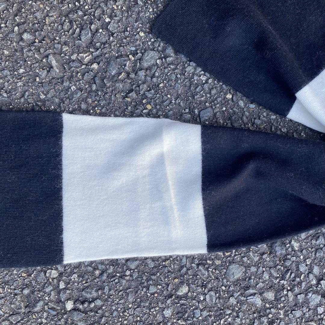 cityboy oldgap モノクロボーダーマフラー テック ノームコア