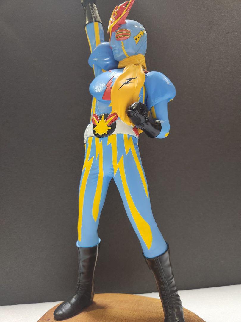 ボークス　イナズマン　ソフビ１／6 プロ製作完成品　ライジン号付属　丁寧な塗装