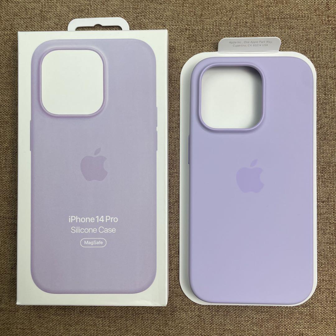Apple iPhone 14 Pro Max シリコンケース ラベンダー MagSafe対応iPhone 14 Pro Maxシリコーンケース｜C smart公式